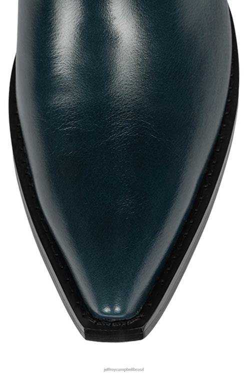 Jeffrey Campbell mulheres B0VBD412 tapeçaria da marinha botas de tornozelo encruzilhada
