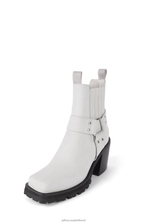 Jeffrey Campbell mulheres B0VBD426 nubuck marfim botas de tornozelo elkins-bk