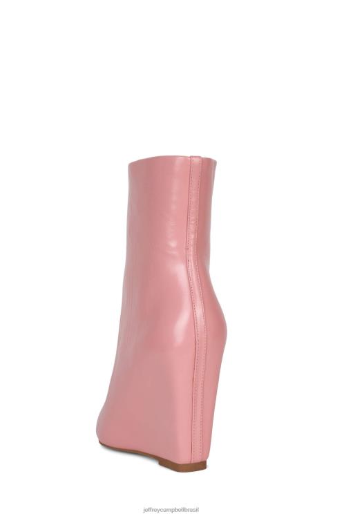 Jeffrey Campbell mulheres B0VBD437 patente de rugas rosa botas de tornozelo Catarina