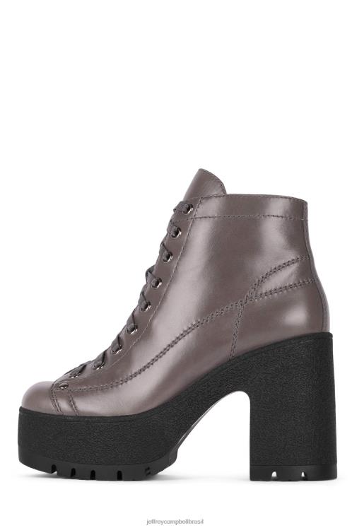 Jeffrey Campbell mulheres B0VBD447 cinza botas de tornozelo atualizar-ll