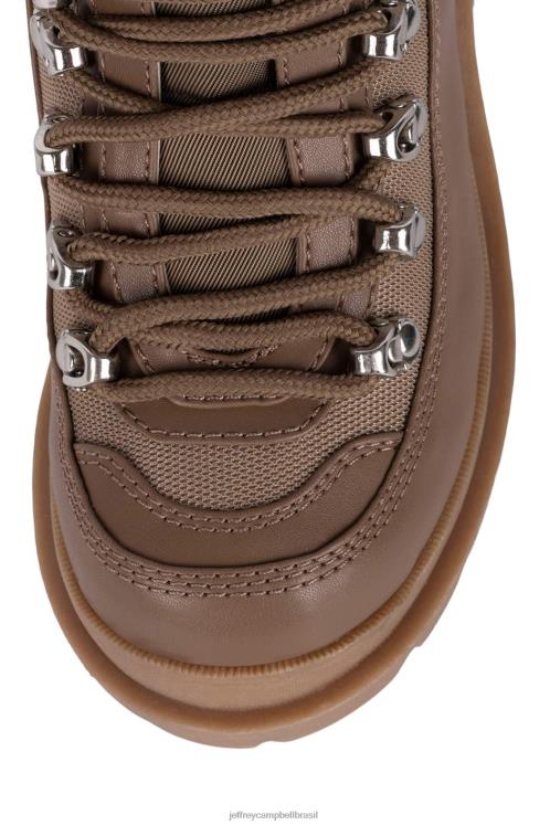 Jeffrey Campbell mulheres B0VBD450 natural multi botas de tornozelo Estrada Violenta