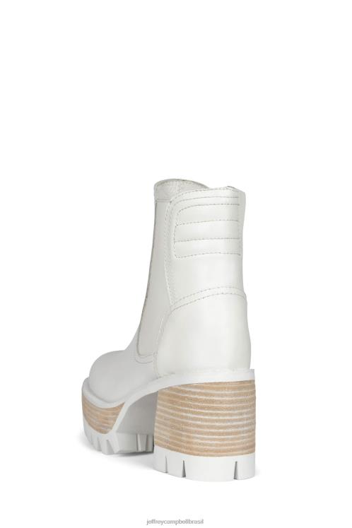 Jeffrey Campbell mulheres B0VBD472 Branco Branco botas de tornozelo quavo-2
