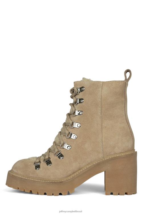 Jeffrey Campbell mulheres B0VBD473 camurça gelo marfim mel botas de tornozelo o que-2