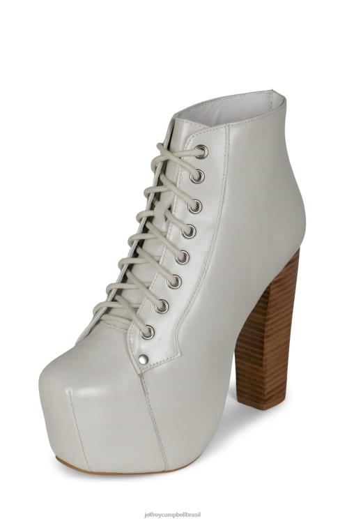 Jeffrey Campbell mulheres B0VBD494 pilha natural de gelo botas de tornozelo lita