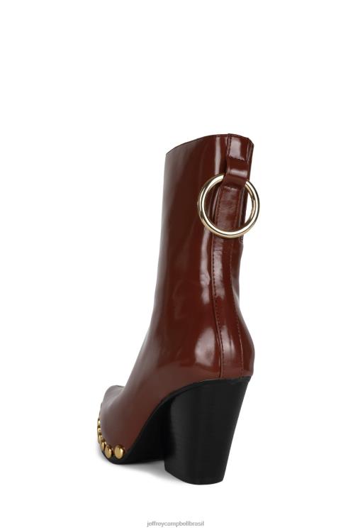Jeffrey Campbell mulheres B0VBD549 ouro vermelho botas de tornozelo Walton-sr2