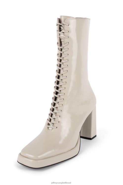 Jeffrey Campbell mulheres B0VBD592 caixa de marfim botas de tornozelo testa