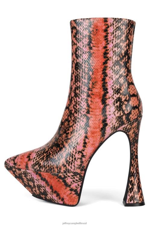 Jeffrey Campbell mulheres B0VBD620 cobra rosa botas de tornozelo acorde pwr