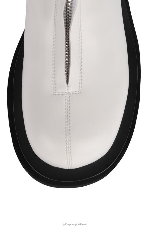 Jeffrey Campbell mulheres B0VBD622 branco botas de tornozelo cochilou