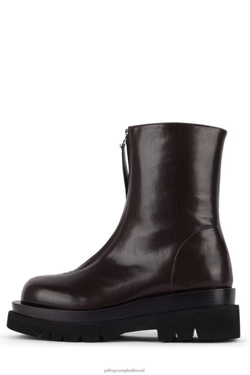 Jeffrey Campbell mulheres B0VBD623 marrom botas de tornozelo cochilou