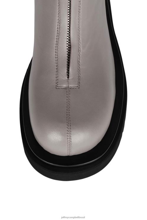 Jeffrey Campbell mulheres B0VBD624 cinza claro botas de tornozelo cochilou