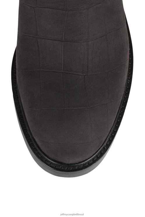 Jeffrey Campbell mulheres B0VBD625 combinação exótica cinza botas de tornozelo edmond-f