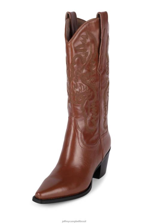 Jeffrey Campbell mulheres B0VBD649 conhaque botas de tornozelo adaga