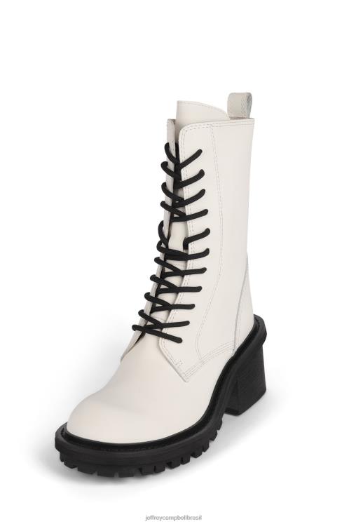 Jeffrey Campbell mulheres B0VBD650 branco botas de tornozelo anexo