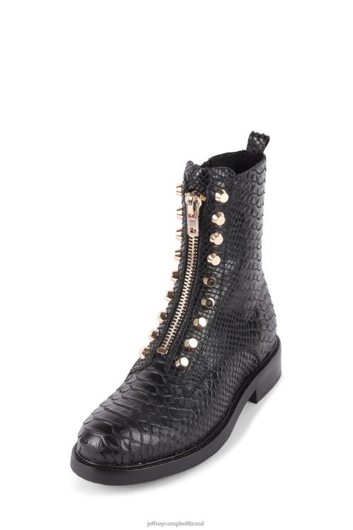 Jeffrey Campbell mulheres B0VBD653 cobra Negra botas de tornozelo tonette