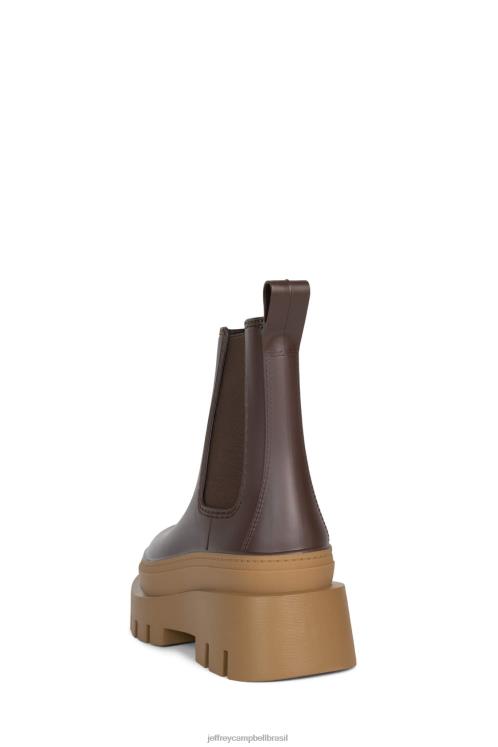 Jeffrey Campbell mulheres B0VBD890 mel marrom botas de tornozelo tempestade