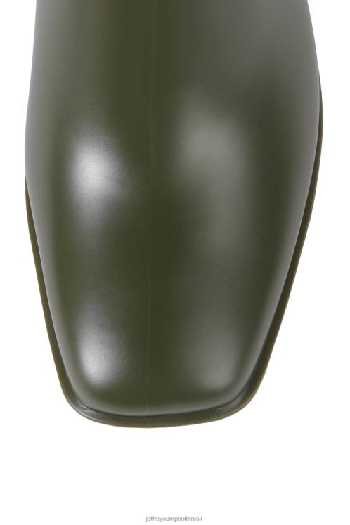 Jeffrey Campbell mulheres B0VBD894 combinação cáqui botas de tornozelo dia chuvoso