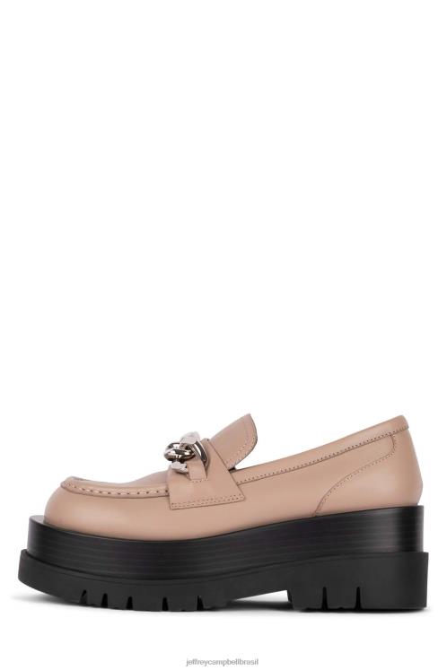 Jeffrey Campbell mulheres B0VBD1248 natural empoeirado bomba de plataforma recesso-pl