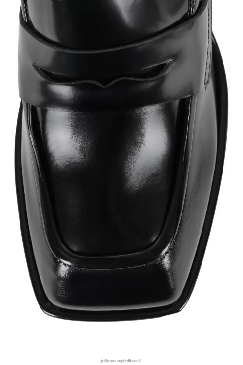 Jeffrey Campbell mulheres B0VBD1254 caixa preta bomba de plataforma real