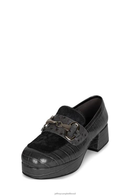 Jeffrey Campbell mulheres B0VBD1272 cinza multi bomba de plataforma estudante-2f