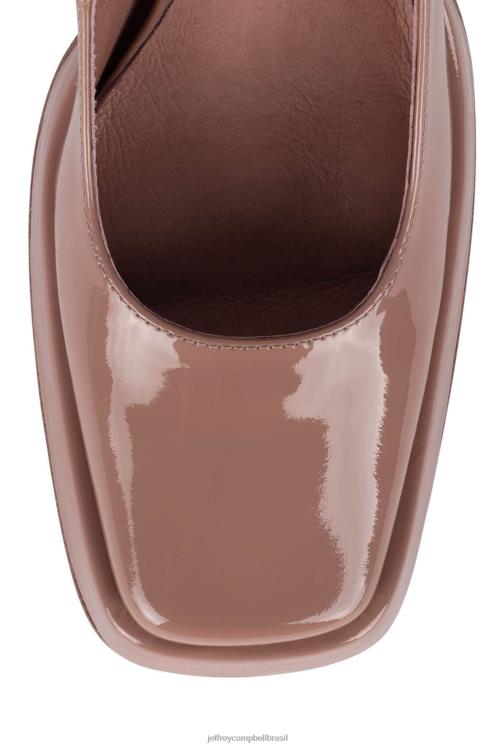 Jeffrey Campbell mulheres B0VBD1284 patente de blush empoeirado bomba de plataforma ch embotado