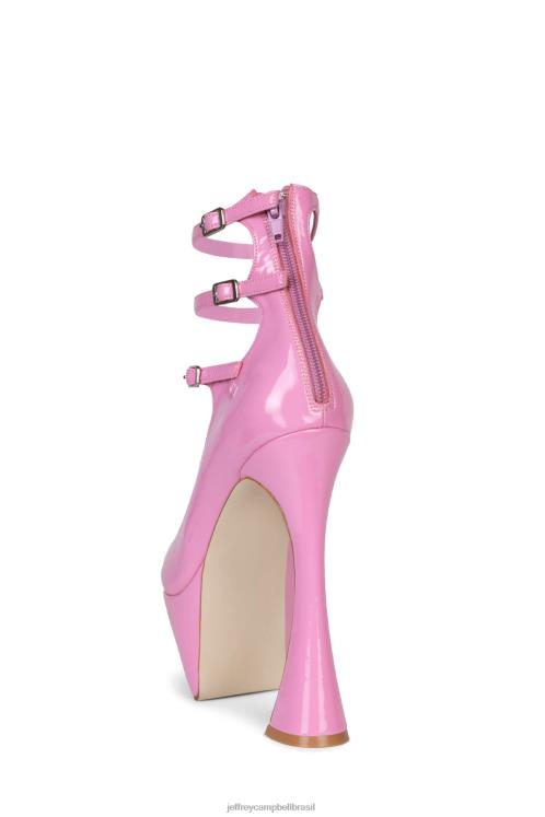 Jeffrey Campbell mulheres B0VBD1310 patente fúcsia bomba de plataforma espionagem