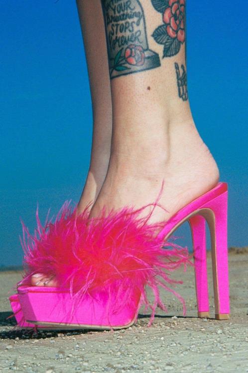 Jeffrey Campbell mulheres B0VBD1045 cetim vermelho vermelho sandália plataforma apaixonado