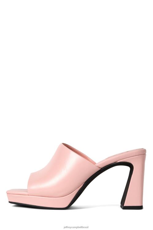Jeffrey Campbell mulheres B0VBD1079 Rosa pálido sandália plataforma caviar