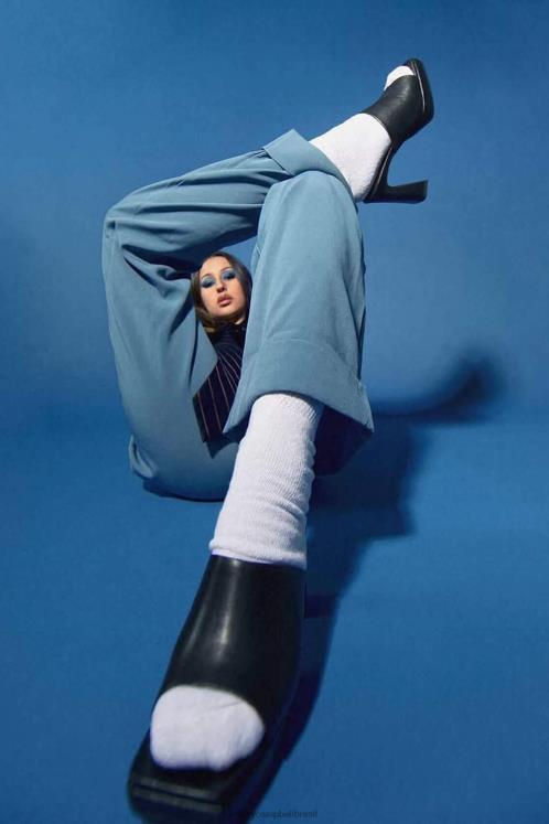 Jeffrey Campbell mulheres B0VBD1079 Rosa pálido sandália plataforma caviar