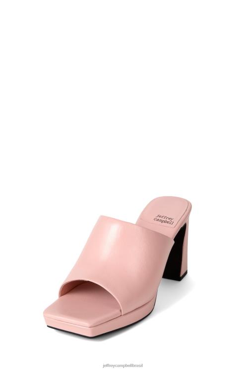 Jeffrey Campbell mulheres B0VBD1079 Rosa pálido sandália plataforma caviar