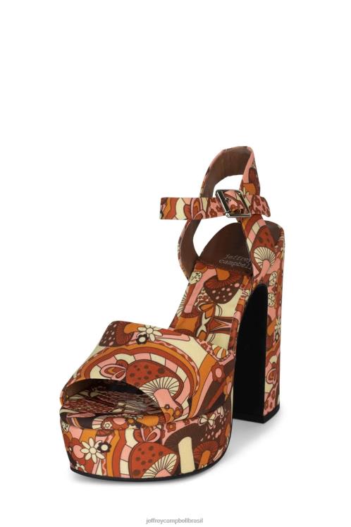 Jeffrey Campbell mulheres B0VBD1084 multi cogumelo sandália plataforma verões-3