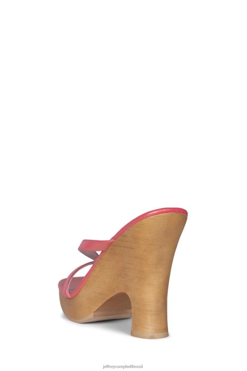 Jeffrey Campbell mulheres B0VBD1101 rosa iridescente sandália plataforma raposa