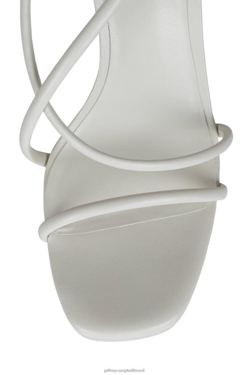Jeffrey Campbell mulheres B0VBD1106 creme sandália plataforma aperitivo