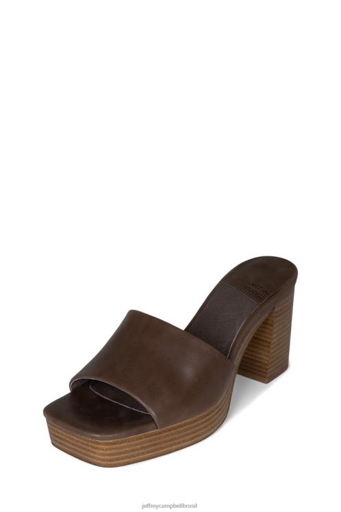 Jeffrey Campbell mulheres B0VBD1126 pilha natural taupe sandália plataforma tesouraria
