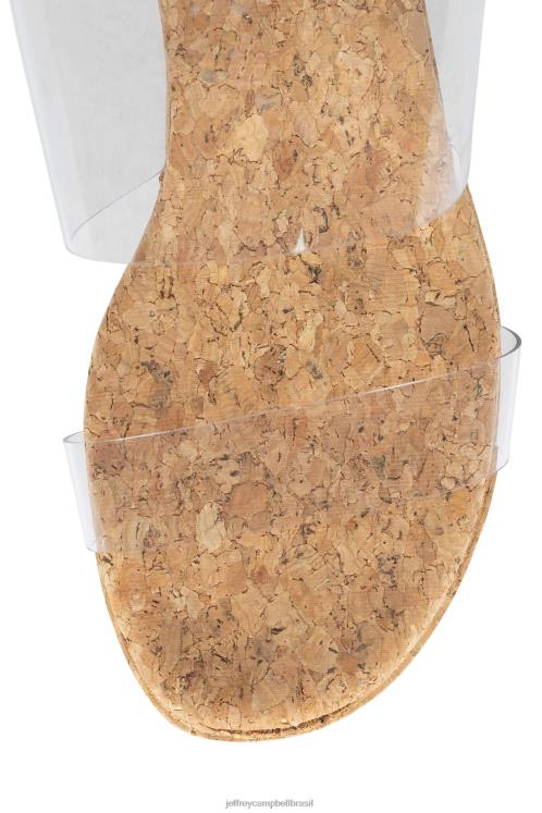 Jeffrey Campbell mulheres B0VBD1166 claro sandália plataforma trejos