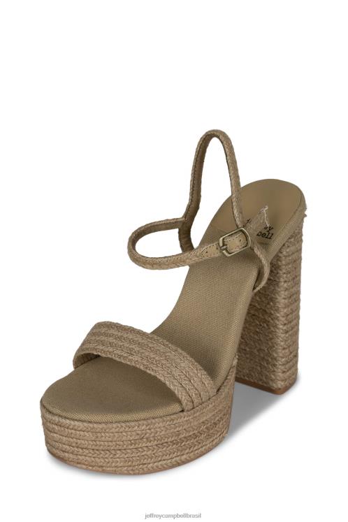 Jeffrey Campbell mulheres B0VBD1171 bronzeado sandália plataforma iate
