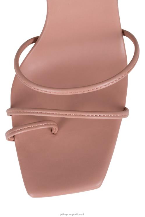 Jeffrey Campbell mulheres B0VBD1179 rosa empoeirado sandália plataforma primadona