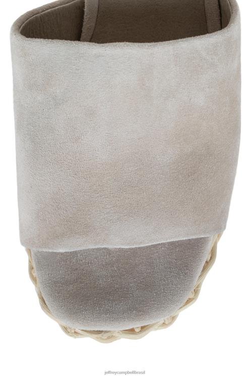 Jeffrey Campbell mulheres B0VBD1192 camurça taupe sandália plataforma magda-wkr