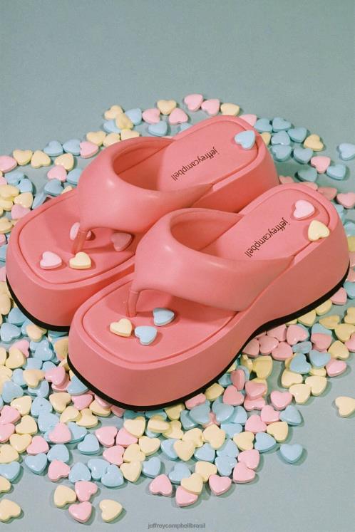 Jeffrey Campbell mulheres B0VBD246 rosa sandália plataforma Chora bebê