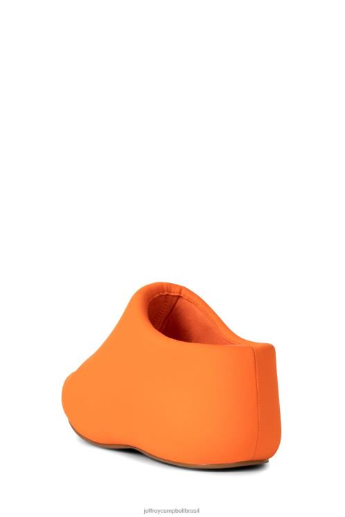 Jeffrey Campbell mulheres B0VBD6 neoprene laranja sandália plataforma cruzador