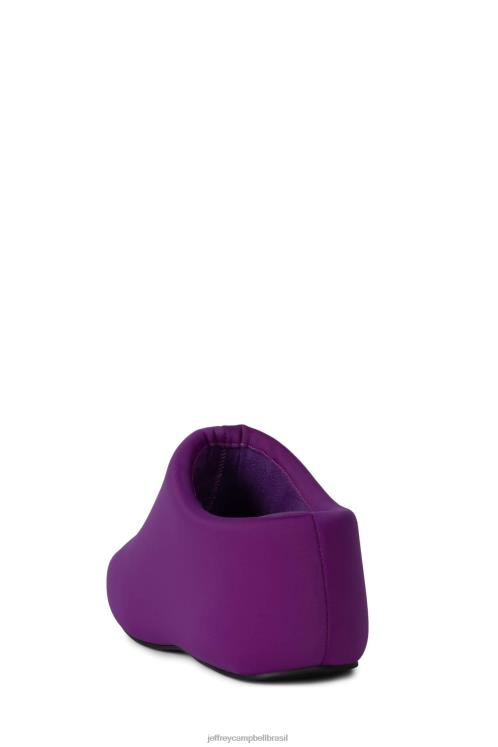 Jeffrey Campbell mulheres B0VBD7 neoprene roxo sandália plataforma cruzador
