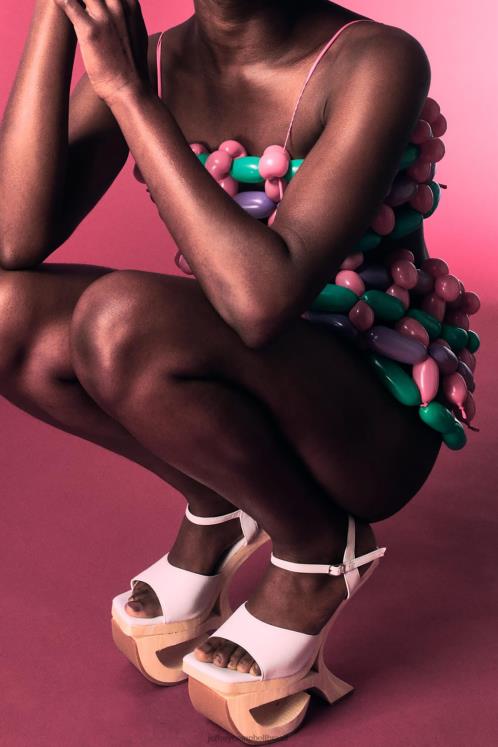 Jeffrey Campbell mulheres B0VBD920 branco sandália plataforma intuitivo