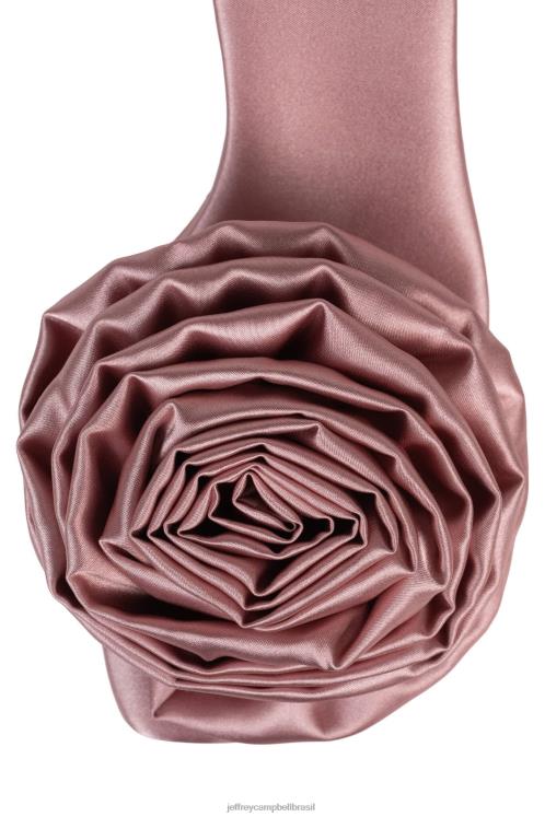 Jeffrey Campbell mulheres B0VBD939 cetim rosa sandália plataforma hibisco