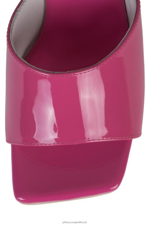 Jeffrey Campbell mulheres B0VBD957 patente fúcsia sandália plataforma simona