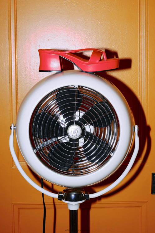 Jeffrey Campbell mulheres B0VBD998 vermelho sandália plataforma animale