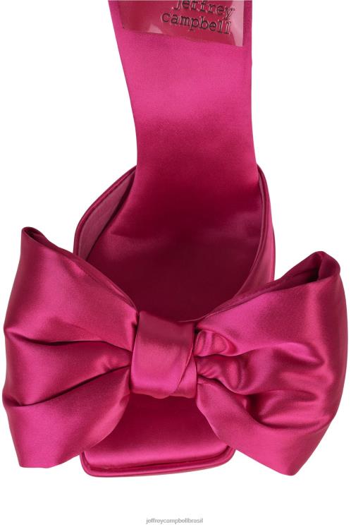 Jeffrey Campbell mulheres B0VBD999 cetim fúcsia sandália plataforma gazenia