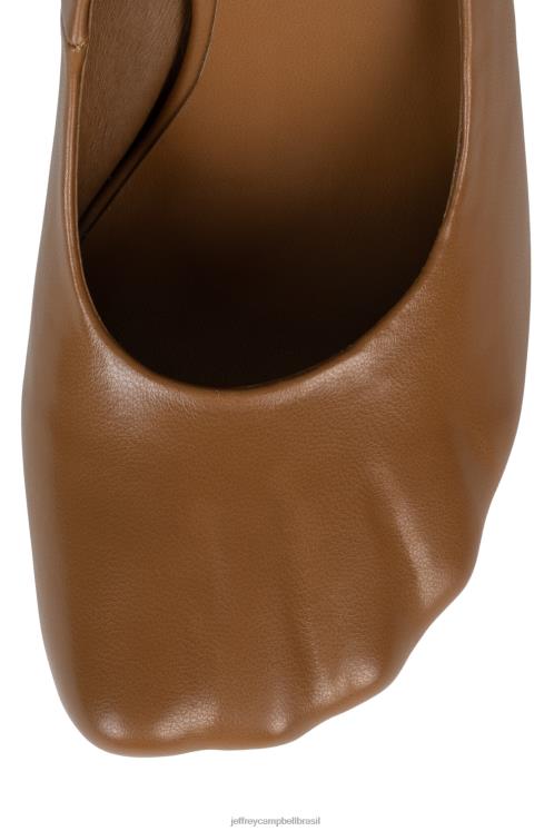 Jeffrey Campbell mulheres B0VBD1332 bronzeado bomba de salto alto conforme