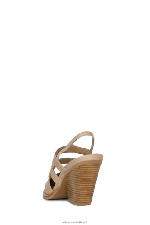Jeffrey Campbell mulheres B0VBD51 natural bomba de salto alto carolina