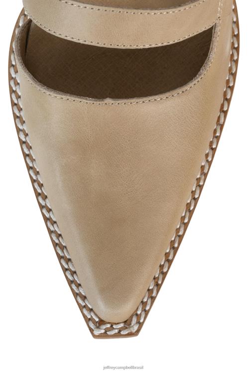 Jeffrey Campbell mulheres B0VBD51 natural bomba de salto alto carolina