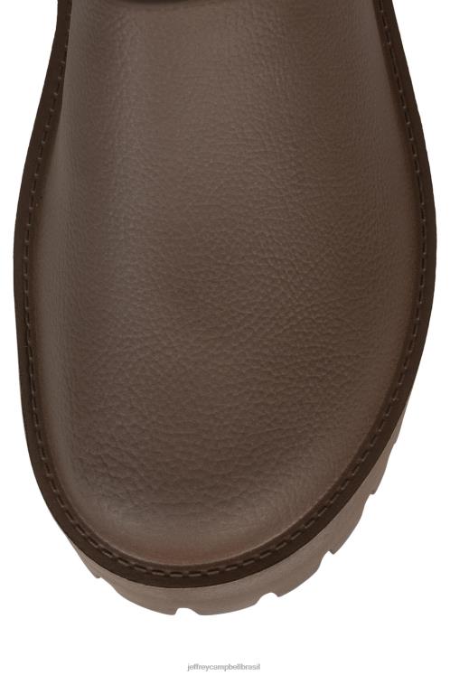 Jeffrey Campbell mulheres B0VBD1686 marrom mula de salto alto entupir