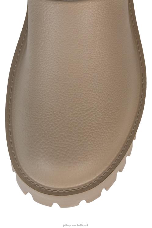 Jeffrey Campbell mulheres B0VBD1688 taupe mula de salto alto entupir